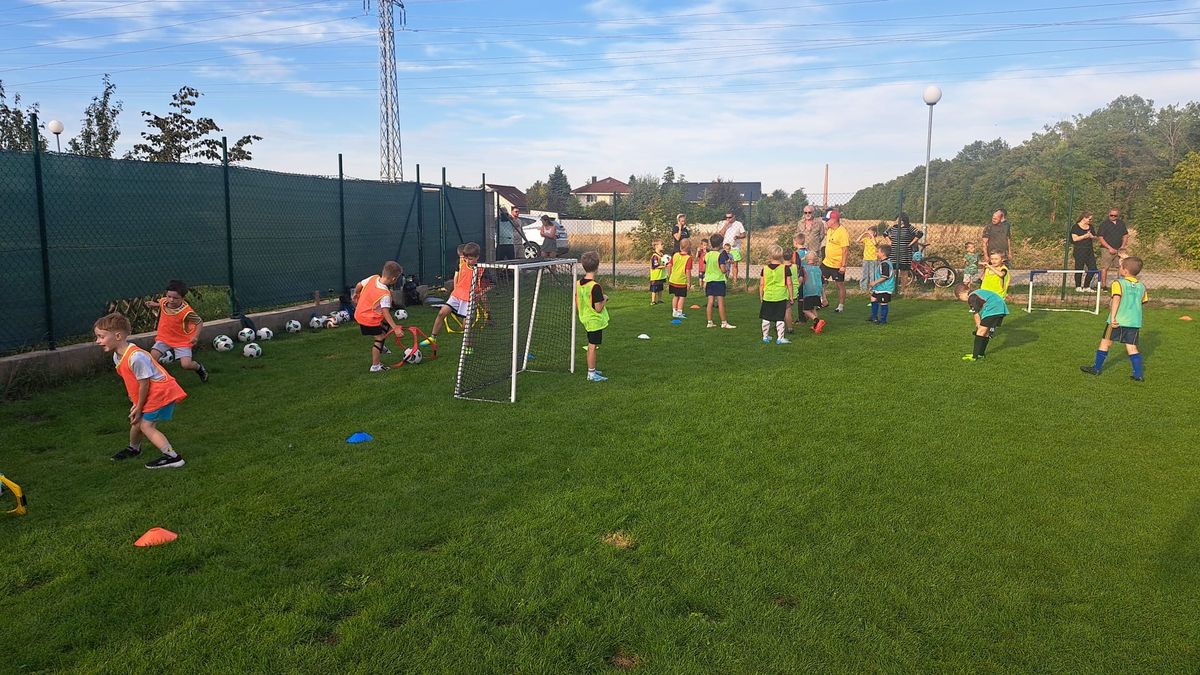 Deti na tréningu Prengo Academy